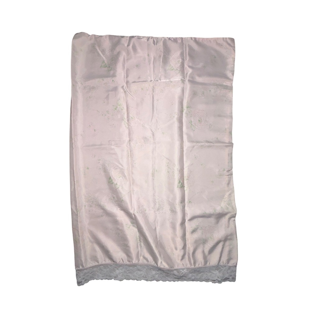 Vintage-inspired satin Pillowcase Cottagecore Shabby Chic Home Decor Romantic